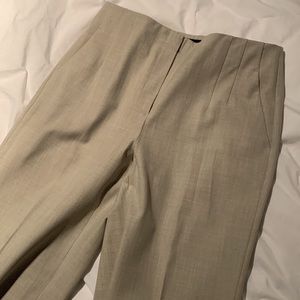 RW&CO wide leg beige trousers